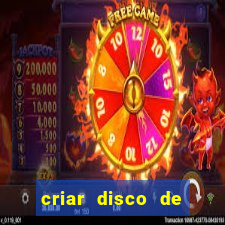 criar disco de boot windows